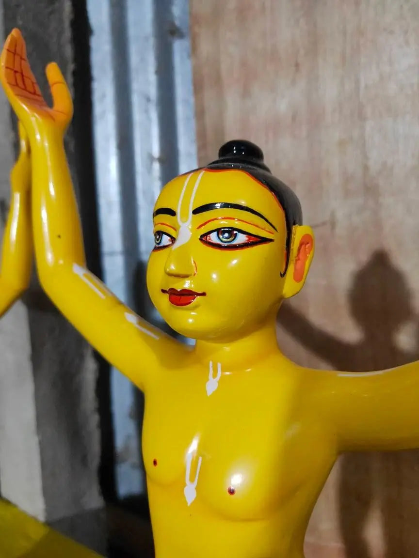 Gour Nitai Deties Made By "Pure Neem Wood" - MAYAPURSTORE