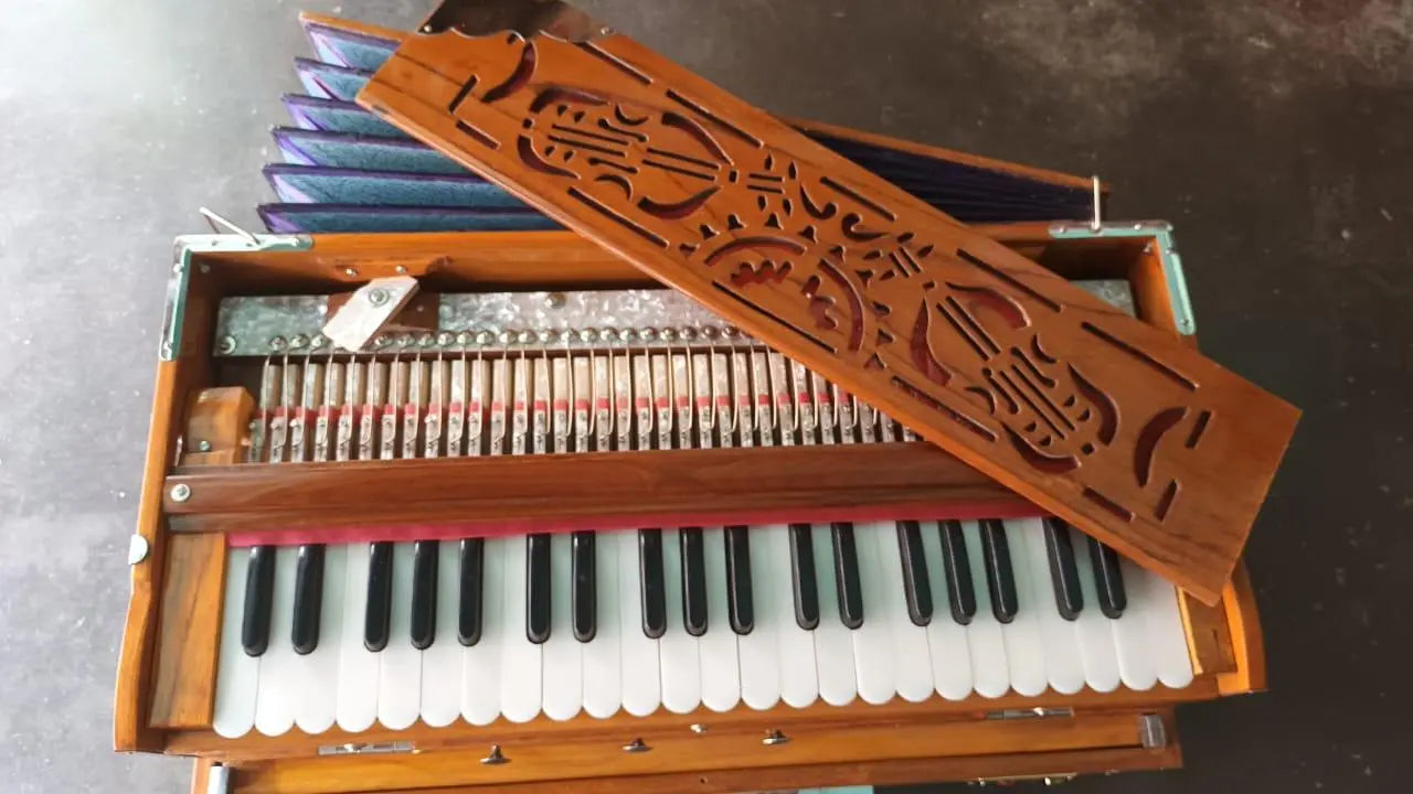 Harmonium 2 Line 42 Reeds Standard Quality 440hz Or 432Hz Tune, DELUXE Reed