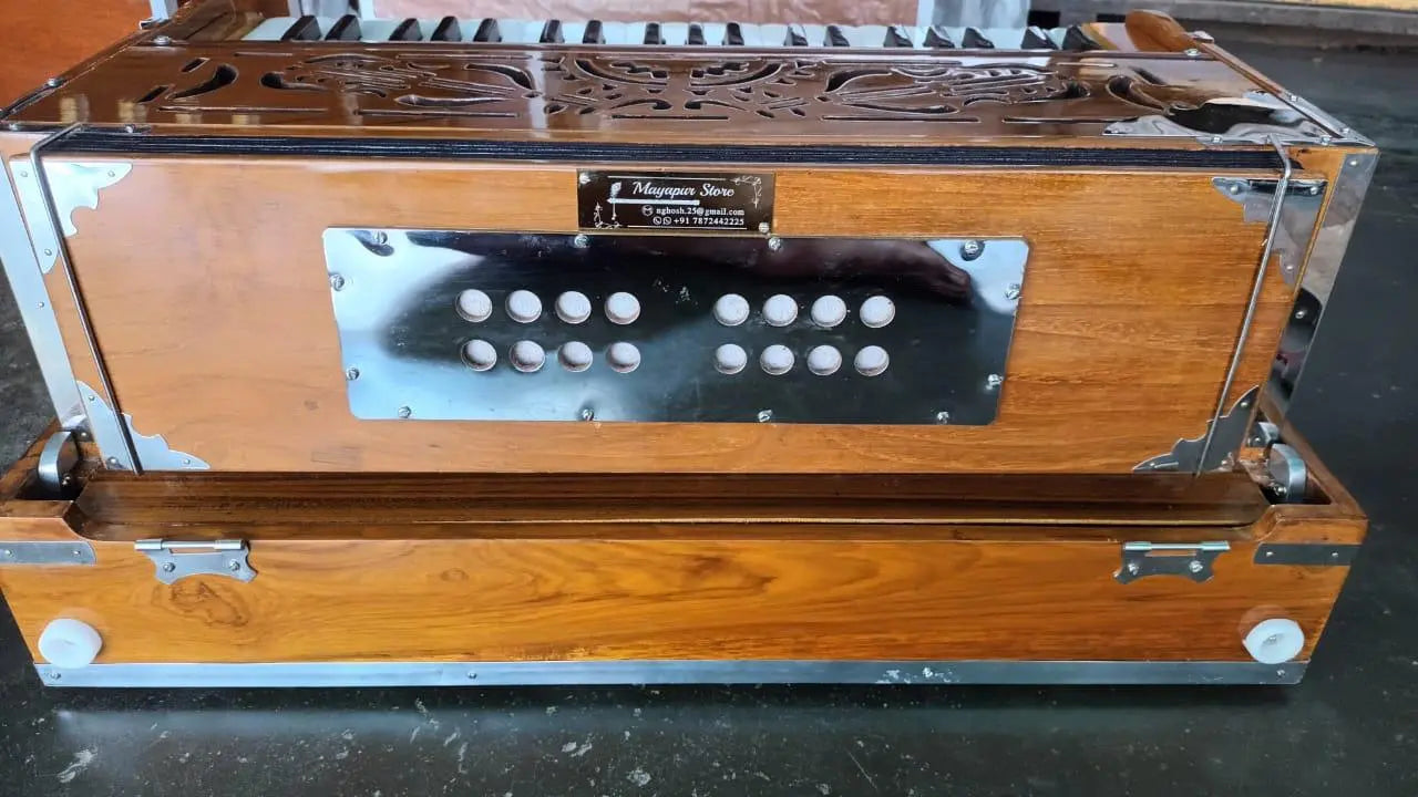 Harmonium 2 Line 42 Reeds Standard Quality 440hz Or 432Hz Tune, DELUXE Reed