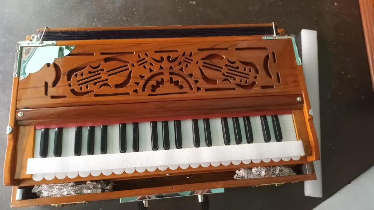 Harmonium 2 Line 42 Reeds Standard Quality 440hz Or 432Hz Tune, DELUXE Reed