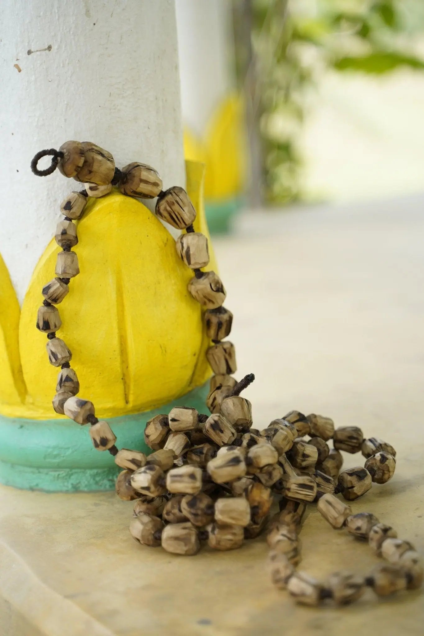 Limited Edition Chunk Bead Tulsi Japa Mala for Kartik Month – Handcrafted & Sacred - MAYAPURSTORE