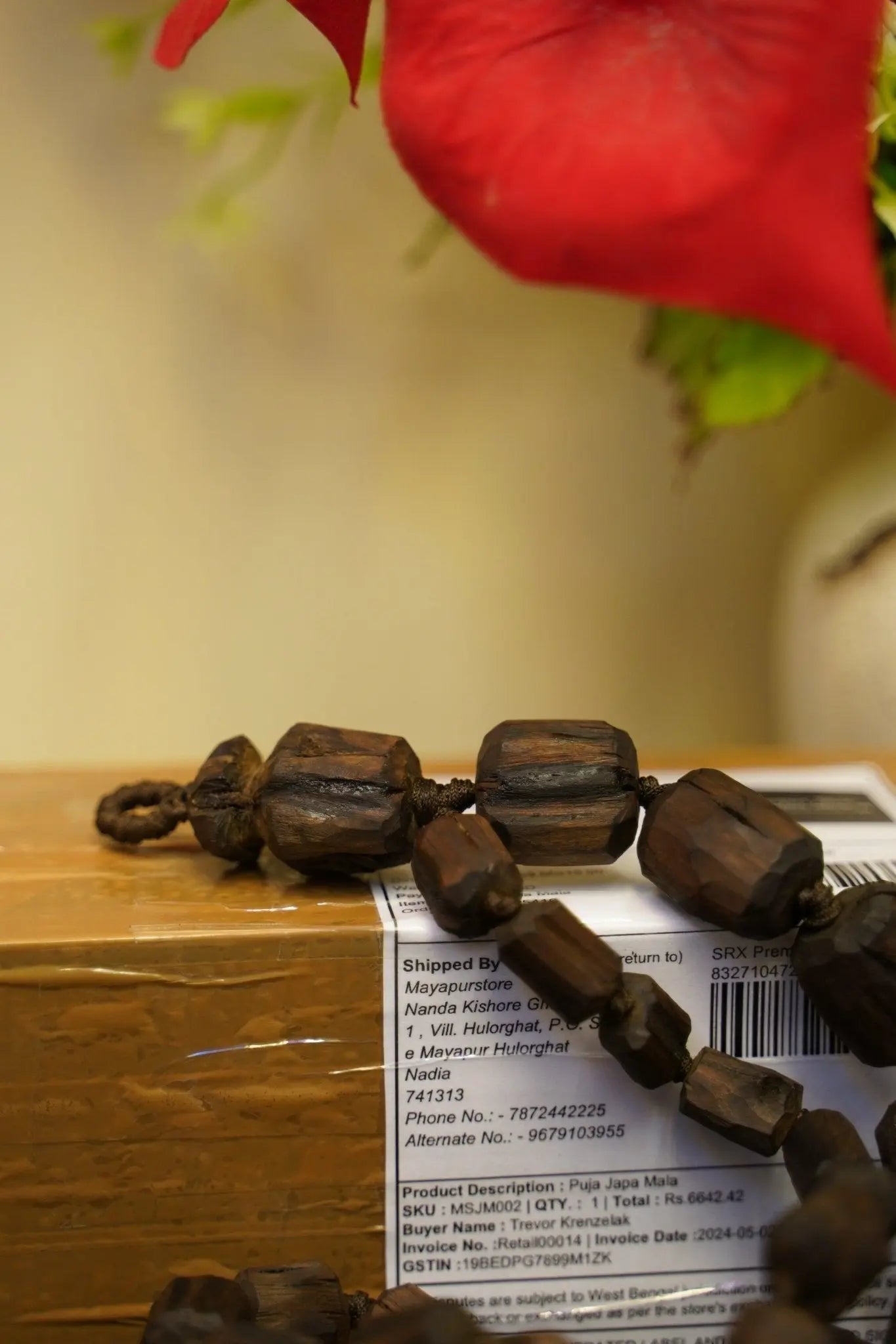Sadhu Tulsi Japa Mala "Pure Original Tulsi"