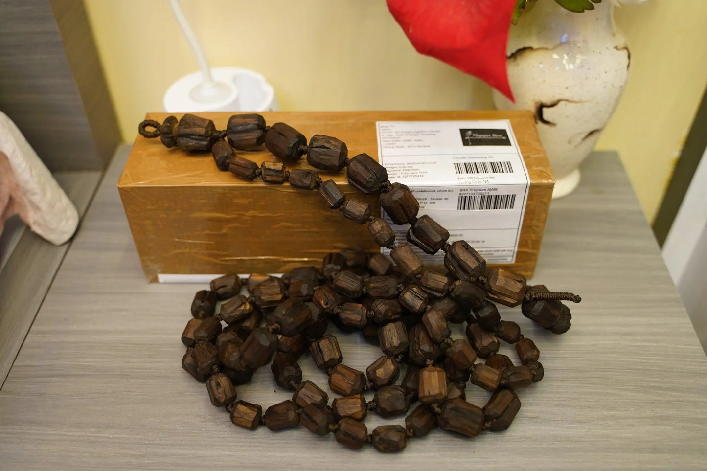 Sadhu Tulsi Japa Mala "Pure Original Tulsi" Large 26mm
