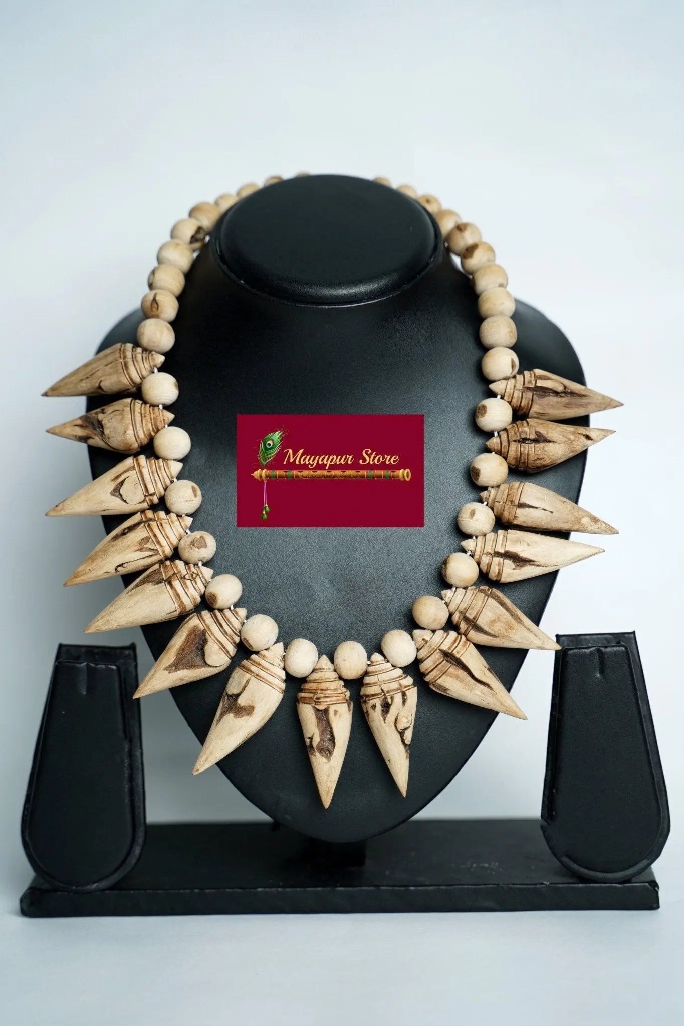 Tulsi Root Mala by Mayapur Store