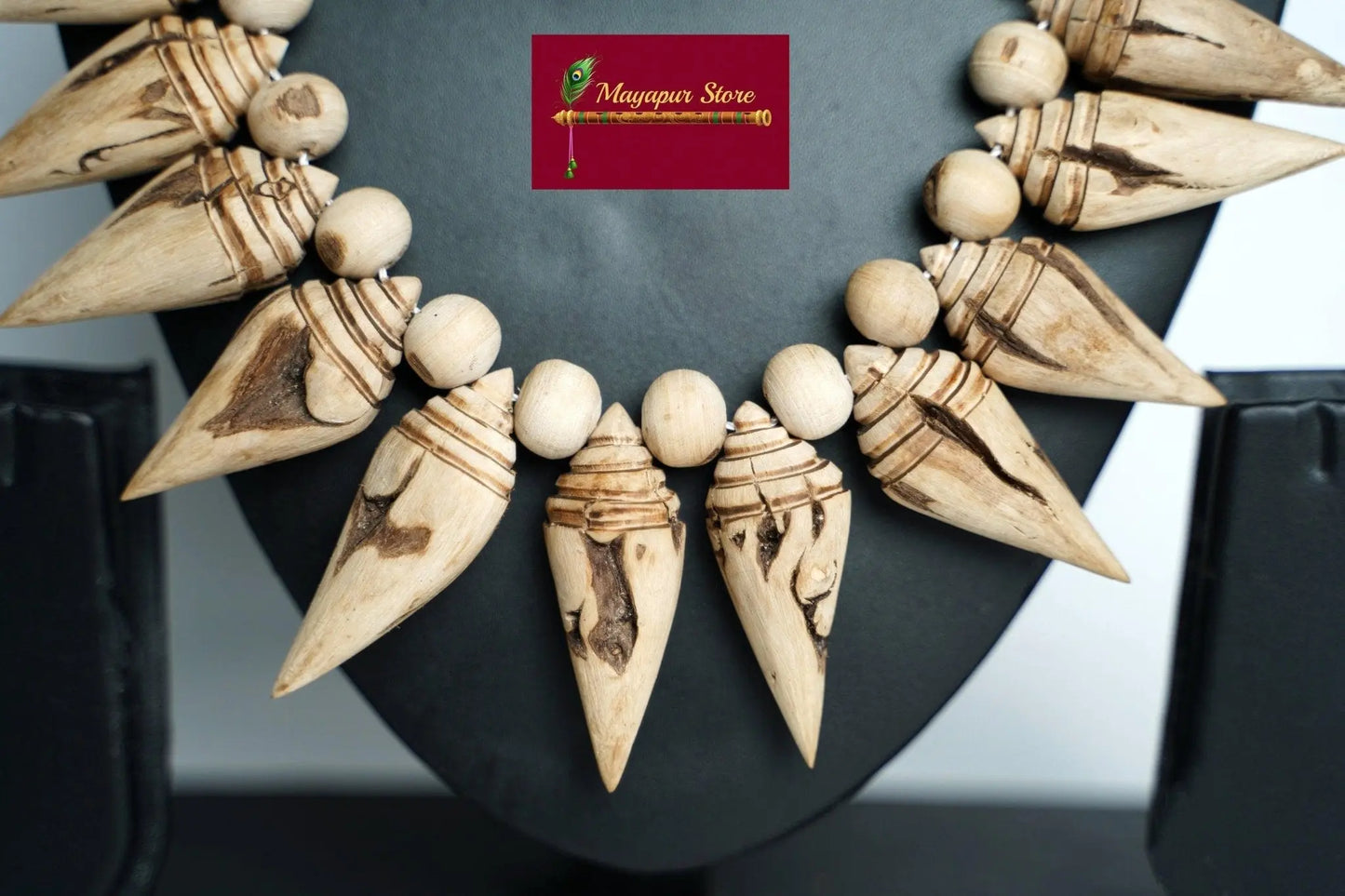 Tulsi Root Mala by Mayapur Store