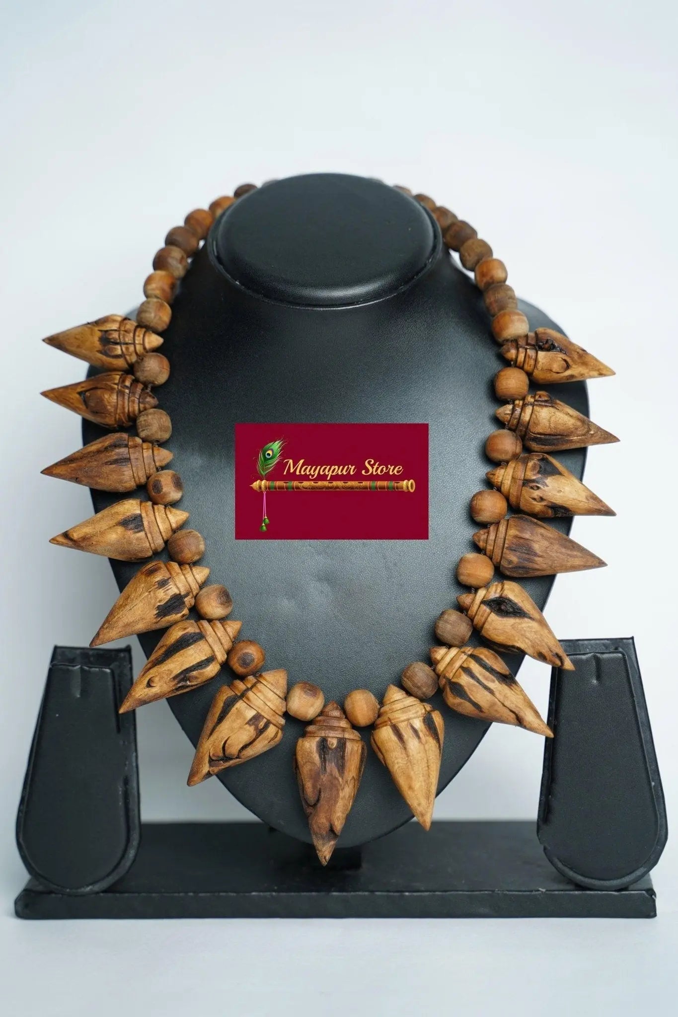 Tulsi Root Mala by Mayapur Store