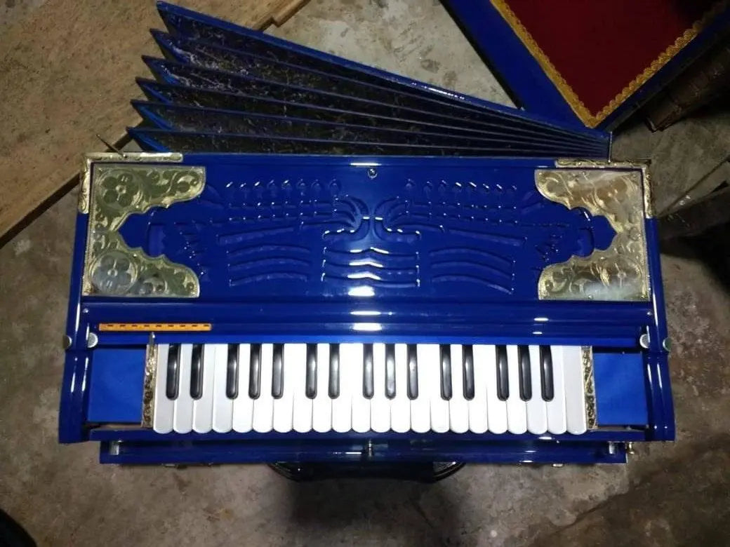 Harmonium 3 Line 9 Scale Changer [ Palitan, 37 Reeds, 440hz / 432 Hz] RT Deluxe Reeds