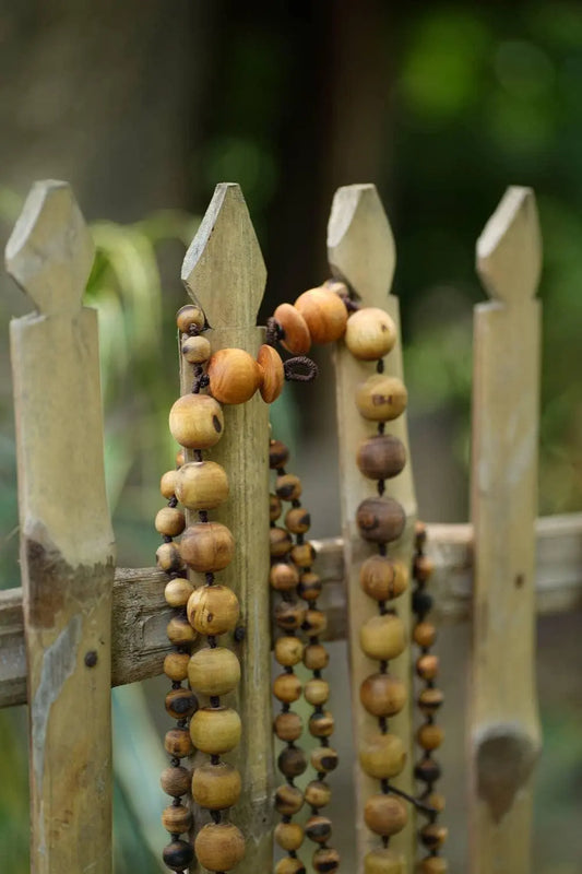 Tulsi Japa Mala (Natural Original) "100% Authentic Genuine Tulsi"