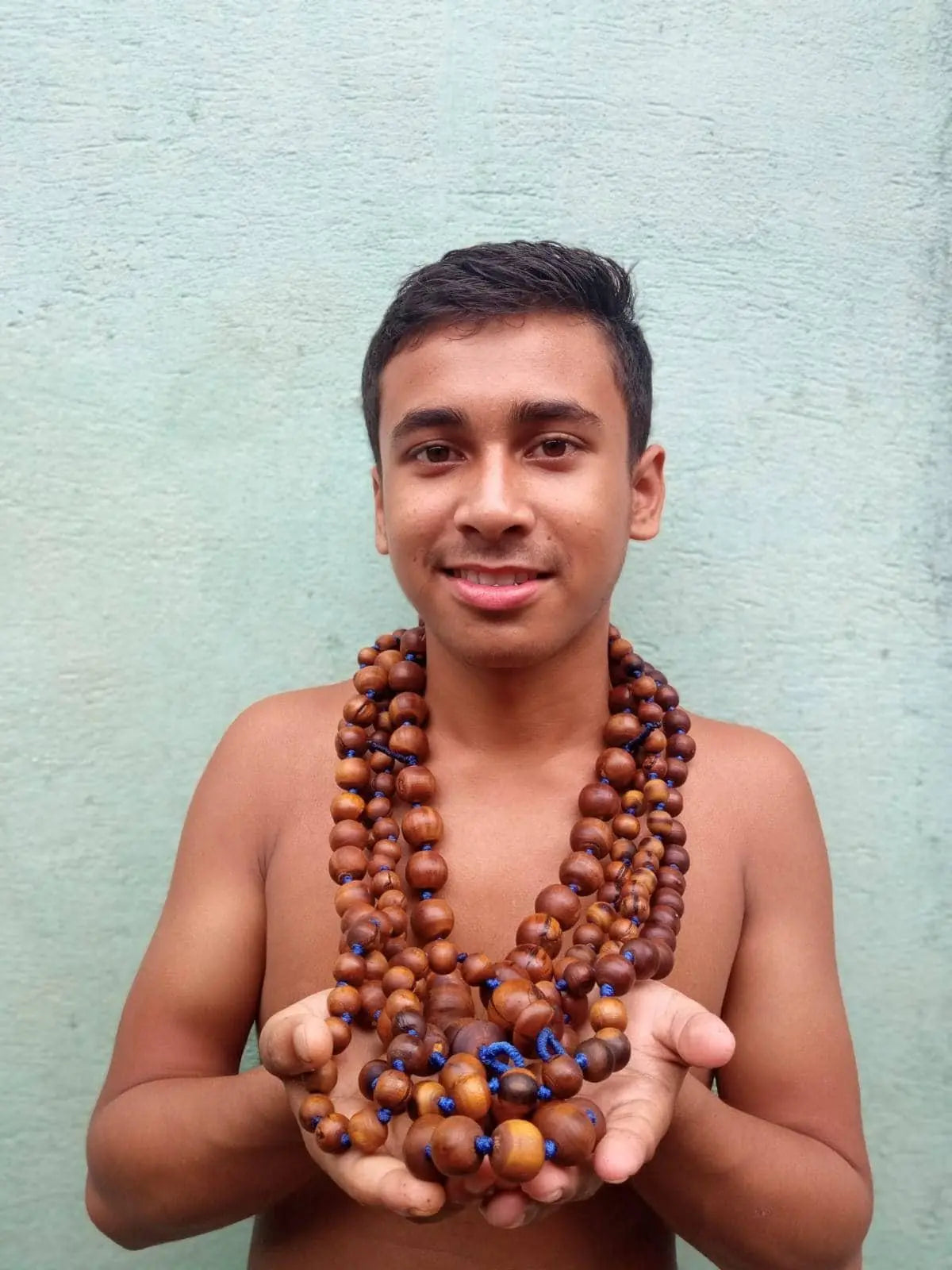 Tulsi Japa Mala with Round Beads