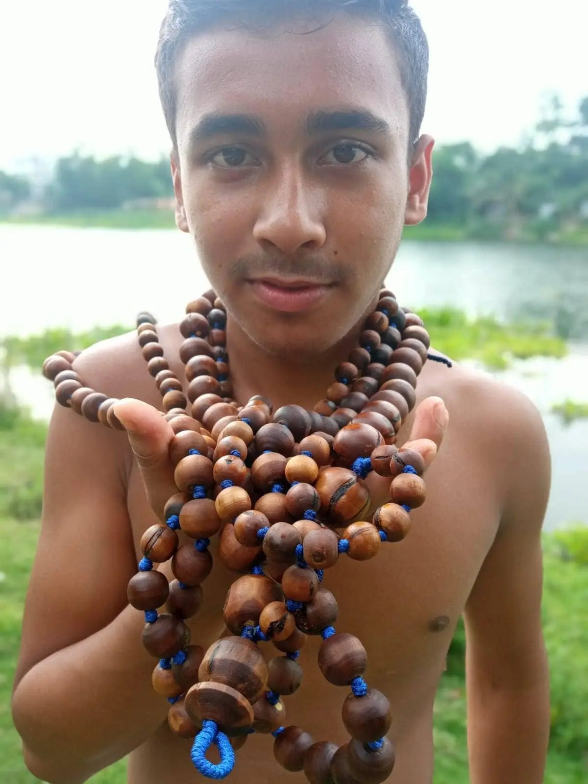 Tulsi Japa Mala with Round Beads