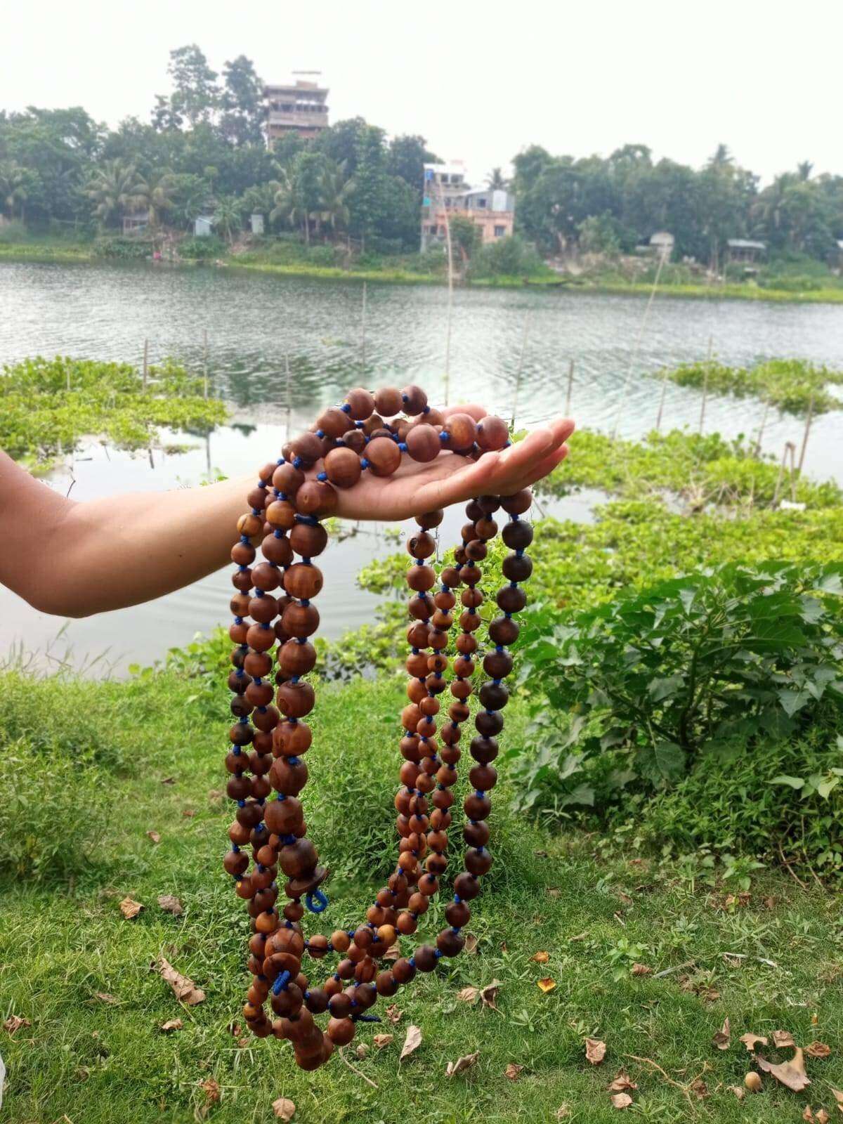 Tulsi Japa Mala with Round Beads